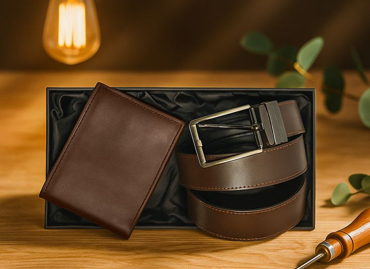 Belt and wallet combo