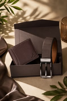 Belt and wallet combo